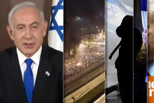 Netanyahu compares protests against his economic reforms to current crisis