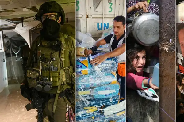Terrifying tunnels underneath UN Gaza HQ uncovered by Israel military