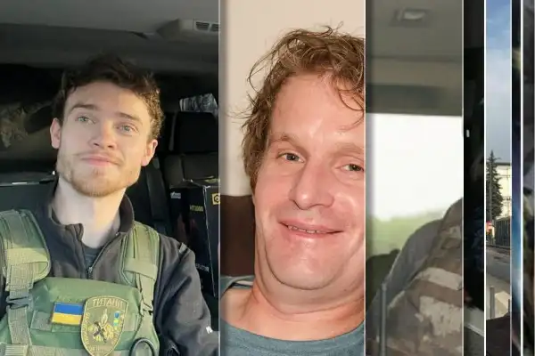 Andrew Bagshaw and Christopher Parry died as they rescued woman in Ukraine