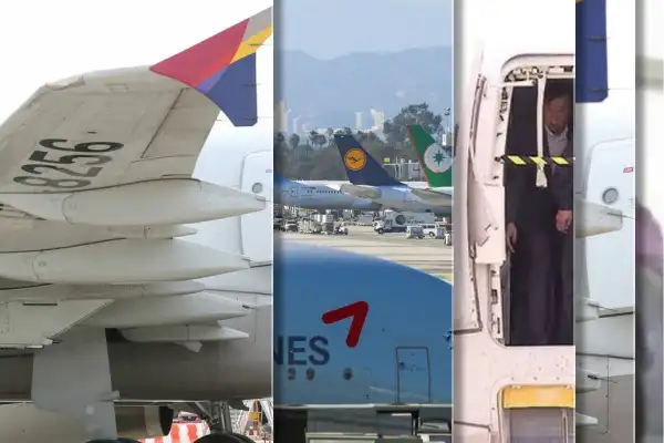 Passenger arrested for opening plane door during South Korea flight