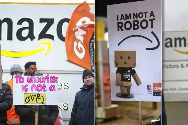 GMB union accuses Amazon UK of 'dirty tricks' in recognition battle