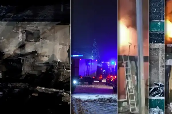 Twenty people killed in care home fire in Russia’s Kemerovo