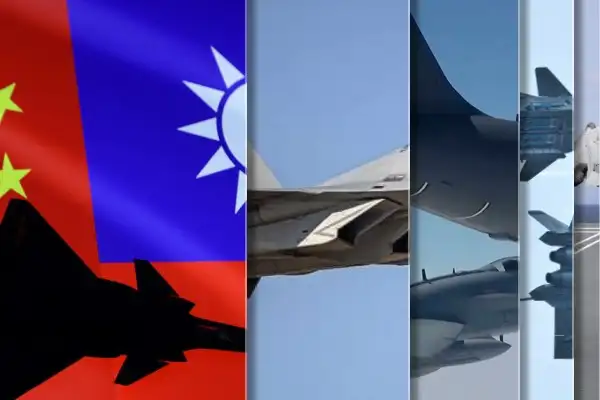 Over 35 China warplanes enter Taipei's defense zone