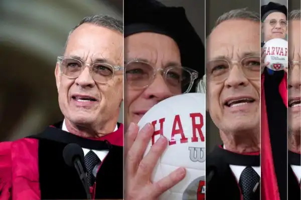 'Truth is sacred', Tom Hanks tells Harvard graduates