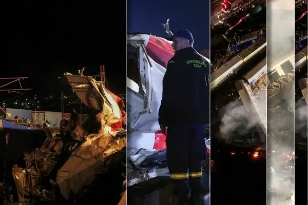 Greece train crash: At least 43 killed, minister resigns