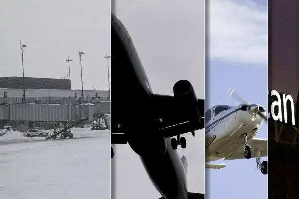 Door falls off plane midflight over New York, forces emergency landing in Buffalo